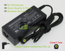 High quality 19V 3.42A 65W acer aspire e5-511-c8pn laptop chargers image 1