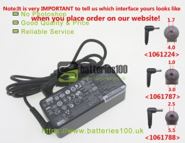 High quality 20V 2.25A 45W lenovo ideapad 100-15ibd(80qq00jhmh) laptop chargers image 1