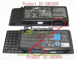 High quality 11.1V 8100mAh dell alienware m17x r4 laptop batteries image 1