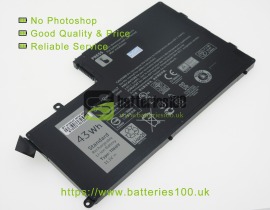 High quality 11.1V 3800mAh dell latitude 15 3550-9747 laptop batteries image 2