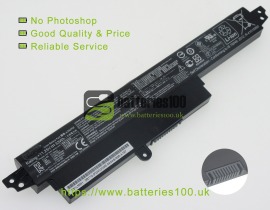 High quality 11.25V 3000mAh asus vivobook f200ma-ct098h laptop batteries image 1