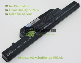 High quality 11.1V 4400mAh clevo w670rnq1 laptop batteries image 2
