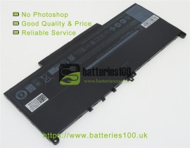 High quality 7.6V 7237mAh dell latitude 14 e7470-ffdd3 laptop batteries image 2