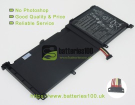 High quality 15.2V 4400mAh asus ux501jw laptop batteries image 1