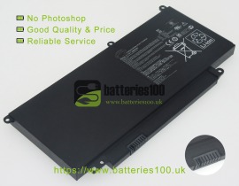 High quality 11.1V 6260mAh asus n750jv-t4042d laptop batteries image 1