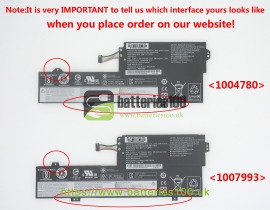 High quality 11.52V 3166mAh lenovo yoga 720-12ikb-81b5002cax laptop batteries image 1