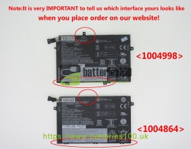 High quality 11.1V 4080mAh lenovo thinkpad e580-20kscto1ww laptop batteries image 1